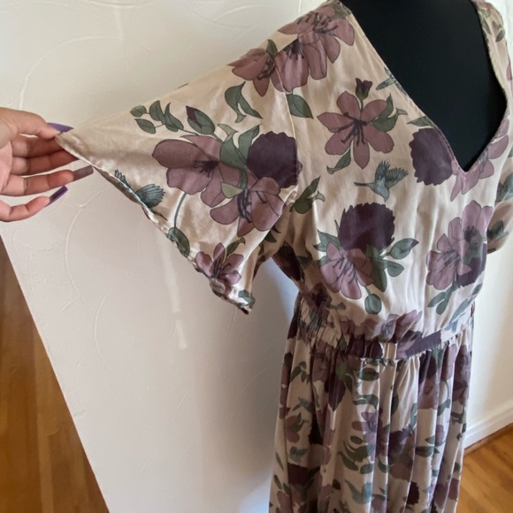 Rawan Comfortable Flower Print Dress - Picture 2 of 4